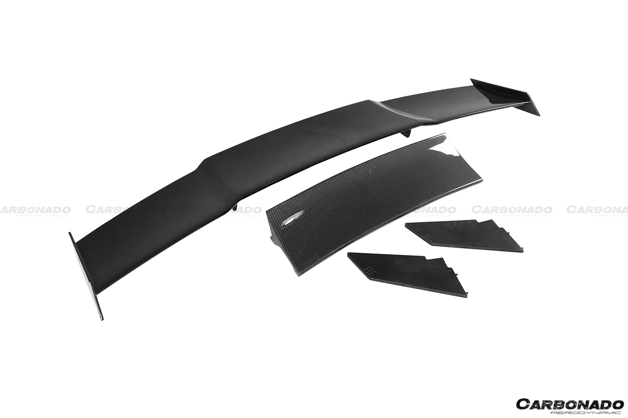 2004 - 2014 Lamborghini Gallardo STO Style Carbon Fiber Trunk Spoiler Wing