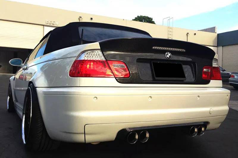 2001-2006 BMW E46 3 Series Coupe CSL Carbon Fiber Trunk - Carbonado