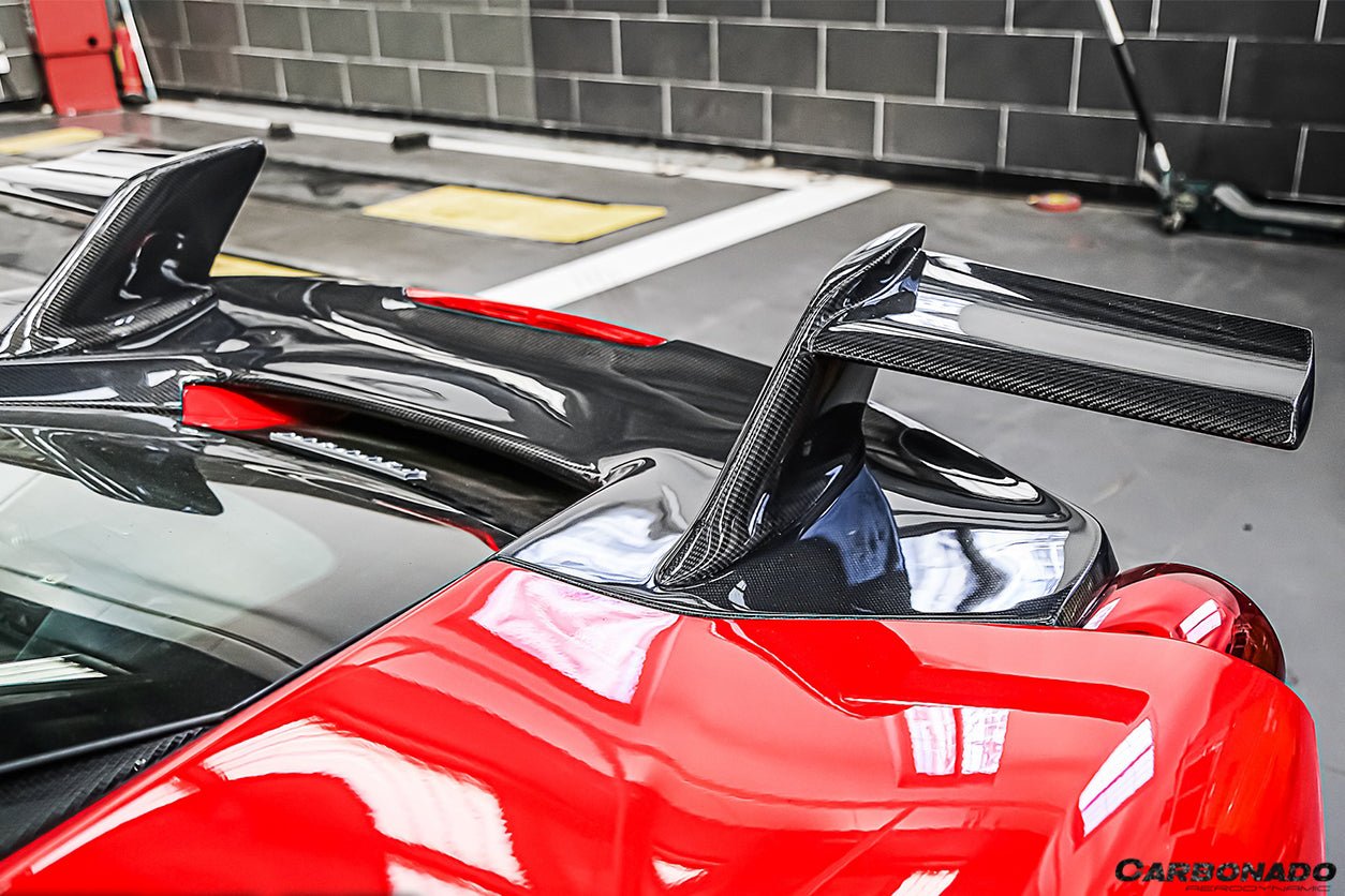 2015 - 2020 Ferrari 488 GTB MSY Style Trunk Spoiler