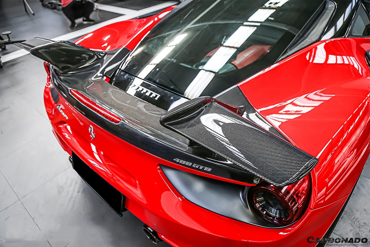 2015 - 2020 Ferrari 488 GTB MSY Style Trunk Spoiler