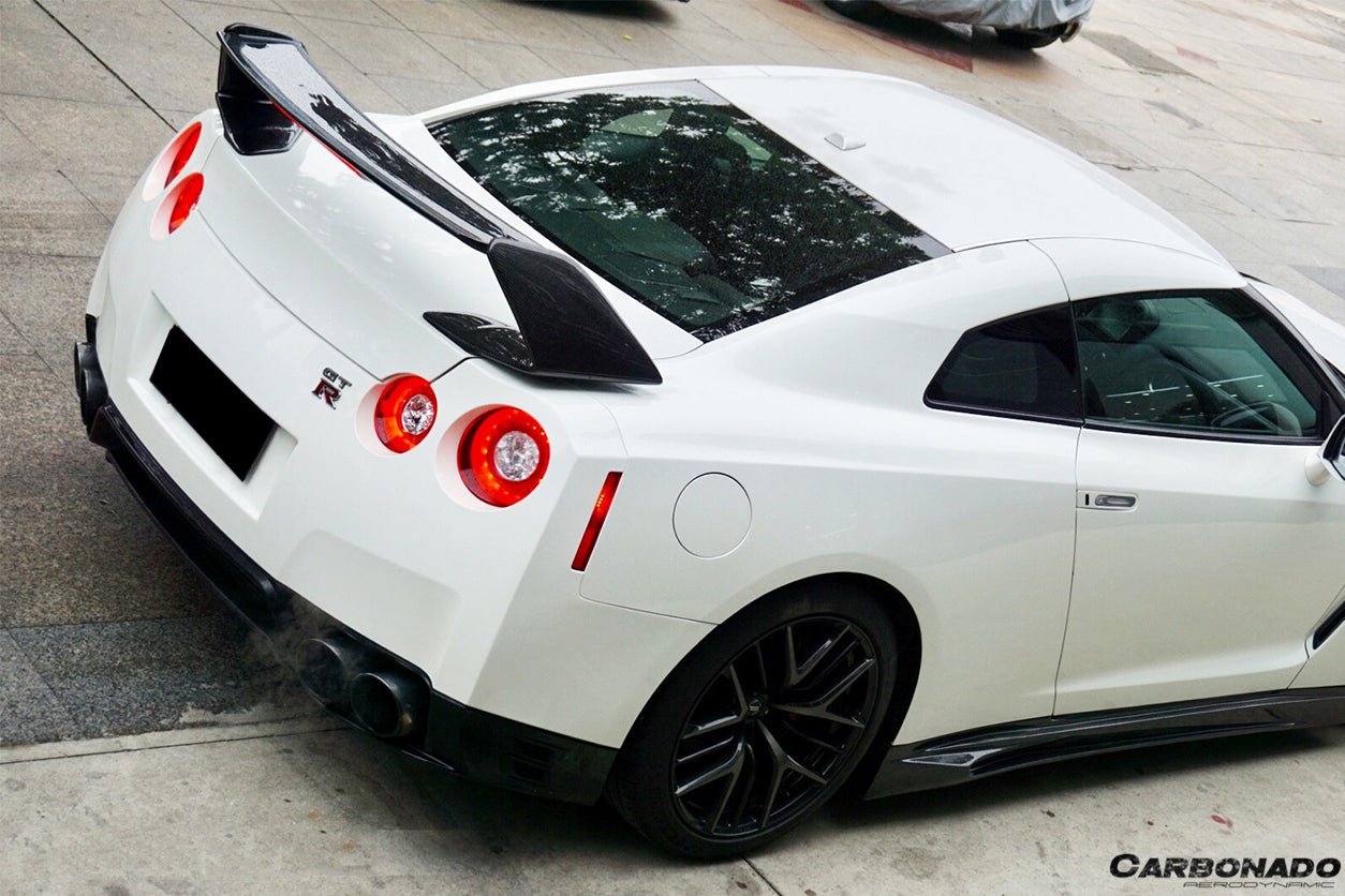 2008 - 2022 Nissan GTR R35 CBA/DBA/EBA AMS Style Trunk Spoiler