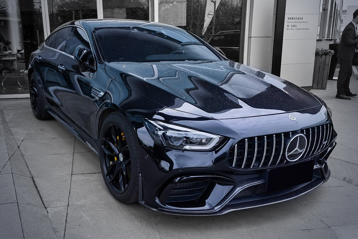 2019-2024 Mercedes Benz AMG GT63 S 4Door Coupe X290 Carbon Fiber Front Lip