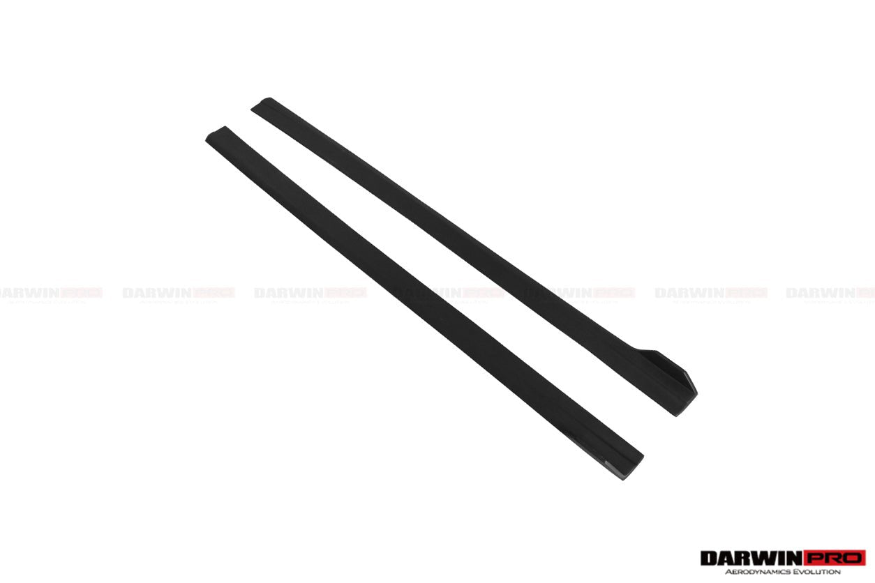 2019 - 2020 Audi RS3 BKSS Style Carbon Fiber Side Skirts Under Board