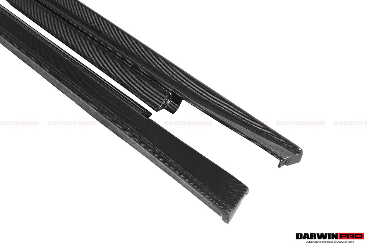 2008 - 2022 Nissan GTR R35 CBA/DBA ZEL Style Carbon Fiber Side Skirts