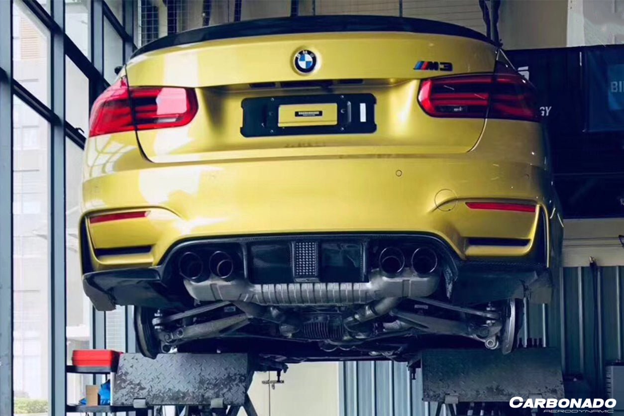 2014-2020 BMW M3 F80 & M4 F82 KNF Style Rear Diffuser