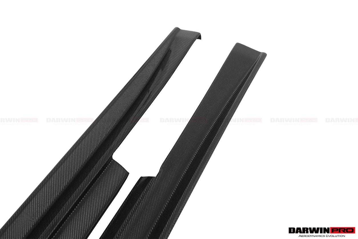 2008 - 2022 Nissan GTR R35 CBA/DBA ZEL Style Carbon Fiber Side Skirts