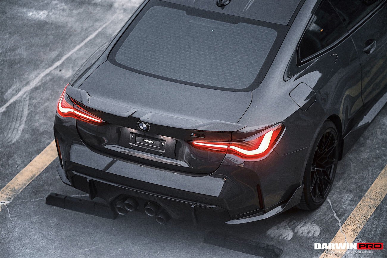 2021-2025 BMW M4 G82/4 Series G22 BKSS Style Carbon Fiber Trunk Spoiler