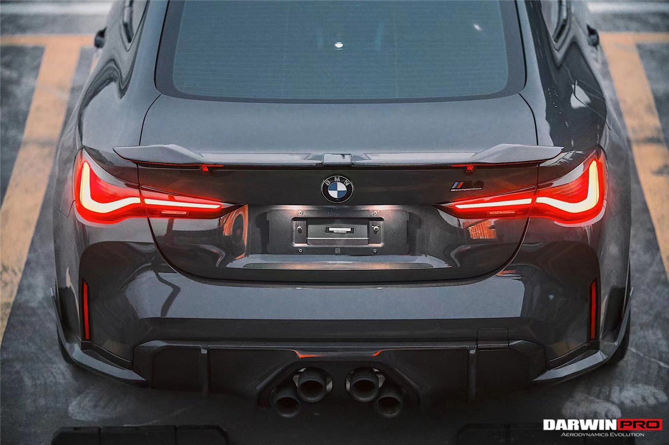 2021-2025 BMW M4 G82/4 Series G22 BKSS Style Carbon Fiber Trunk Spoiler