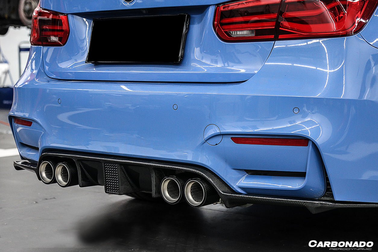 2014-2020 BMW M3 F80 & M4 F82 KNF Style Rear Diffuser