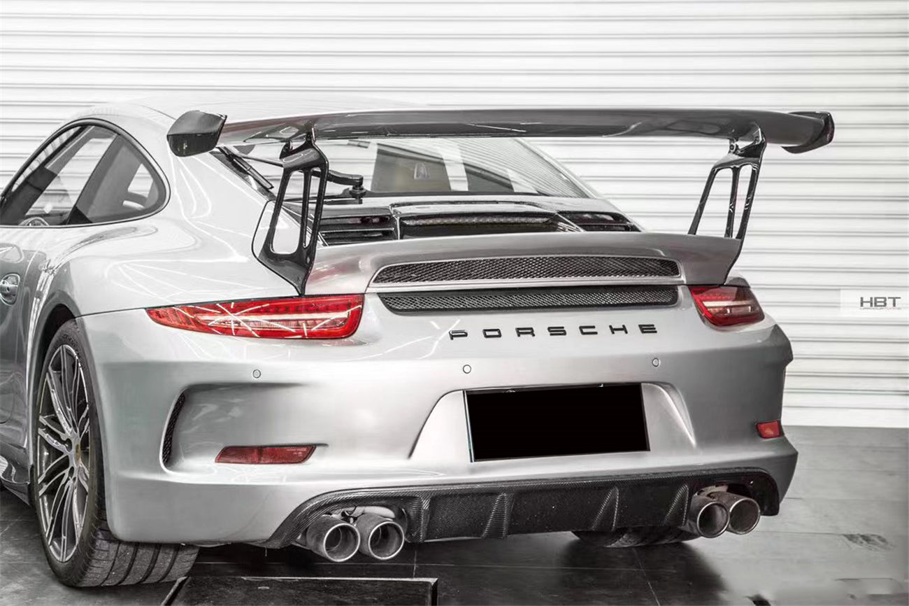 2012 - 2015 Porsche 911 991.1 Carrera & S & 4S GT3RS Style Trunk Spoiler Wing