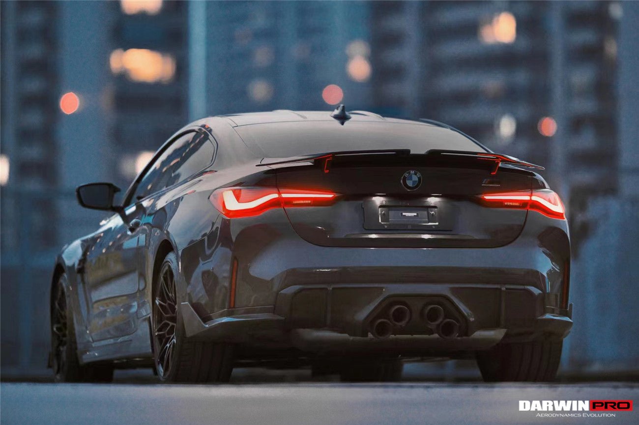 2021-2025 BMW M4 G82/4 Series G22 BKSS Style Carbon Fiber Trunk Spoiler