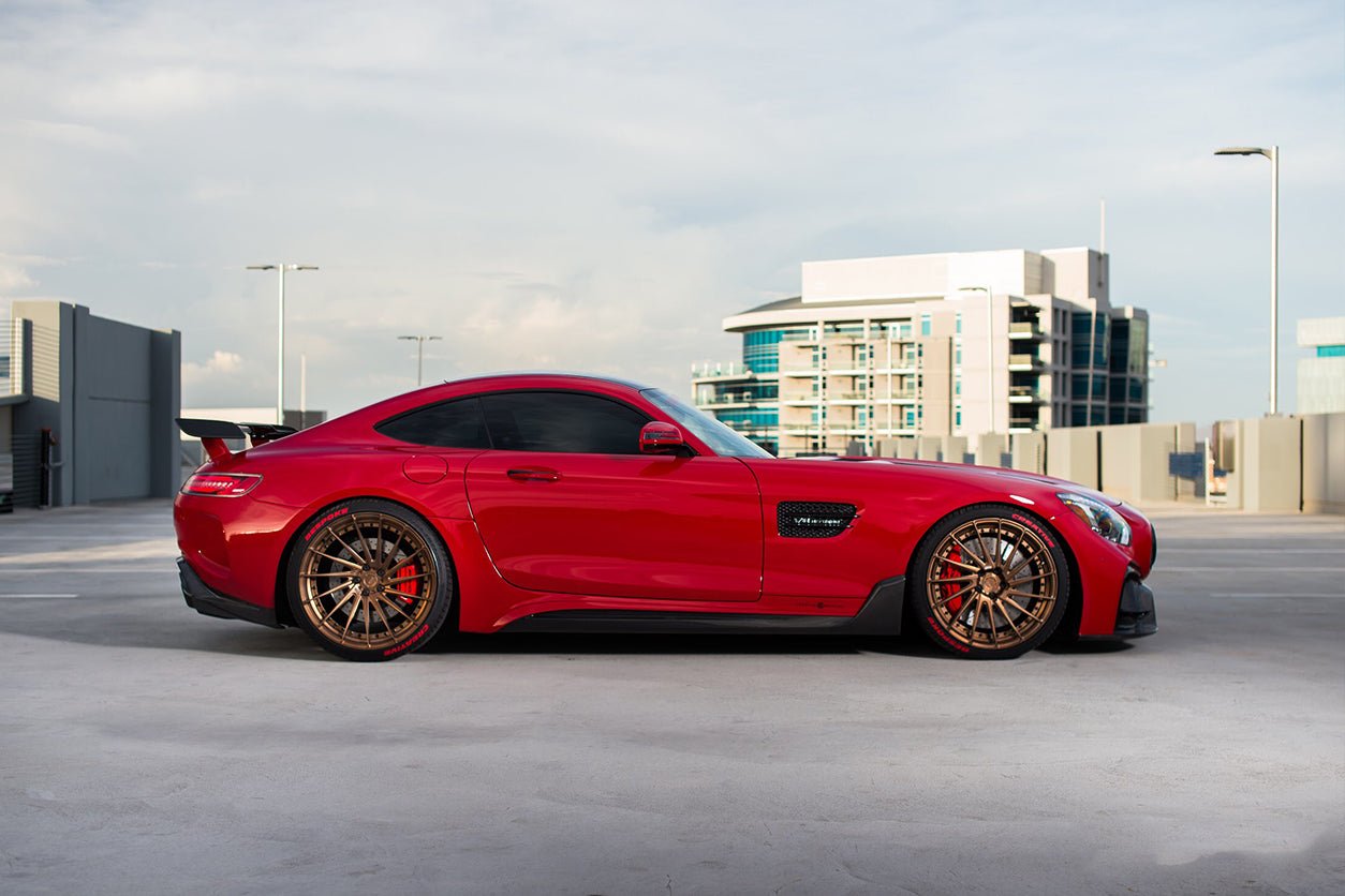 2015-2022 Mercedes Benz AMG GT GTS IMP Performance Partial Carbon Fiber Side Skirts - DarwinPRO Aerodynamics