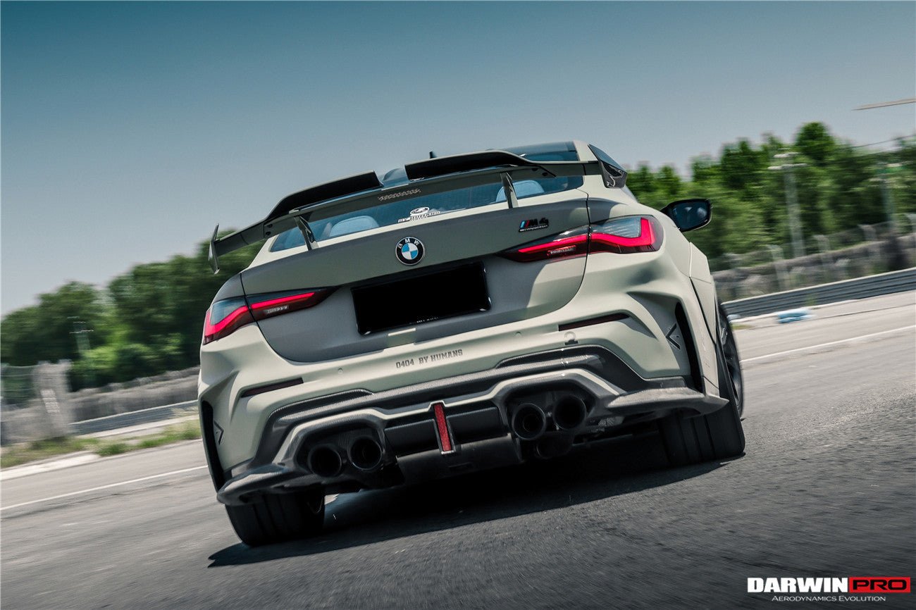 2021-2025 BMW M4 G82 & G83 BKSSII Style Rear Bumper with LED Light