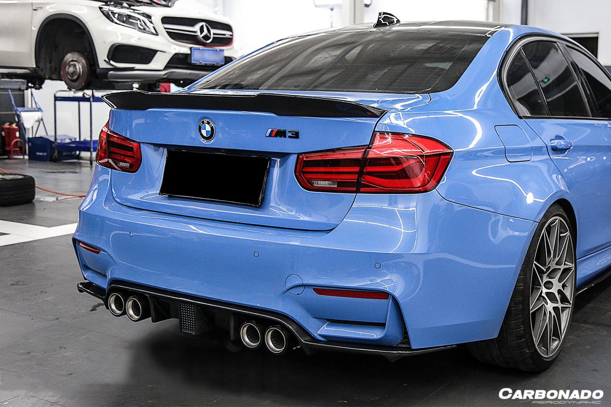 2014-2020 BMW M3 F80 & M4 F82 KNF Style Rear Diffuser