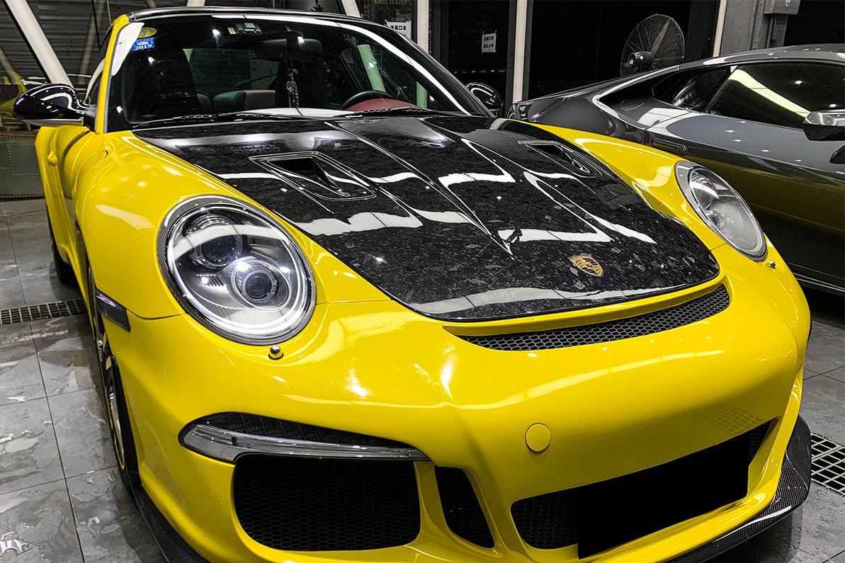 2005 - 2012 Porsche 911 997 Carrera & S & 4S & Turbo & 06-12 Cayman 987 GT2RS Style Hood