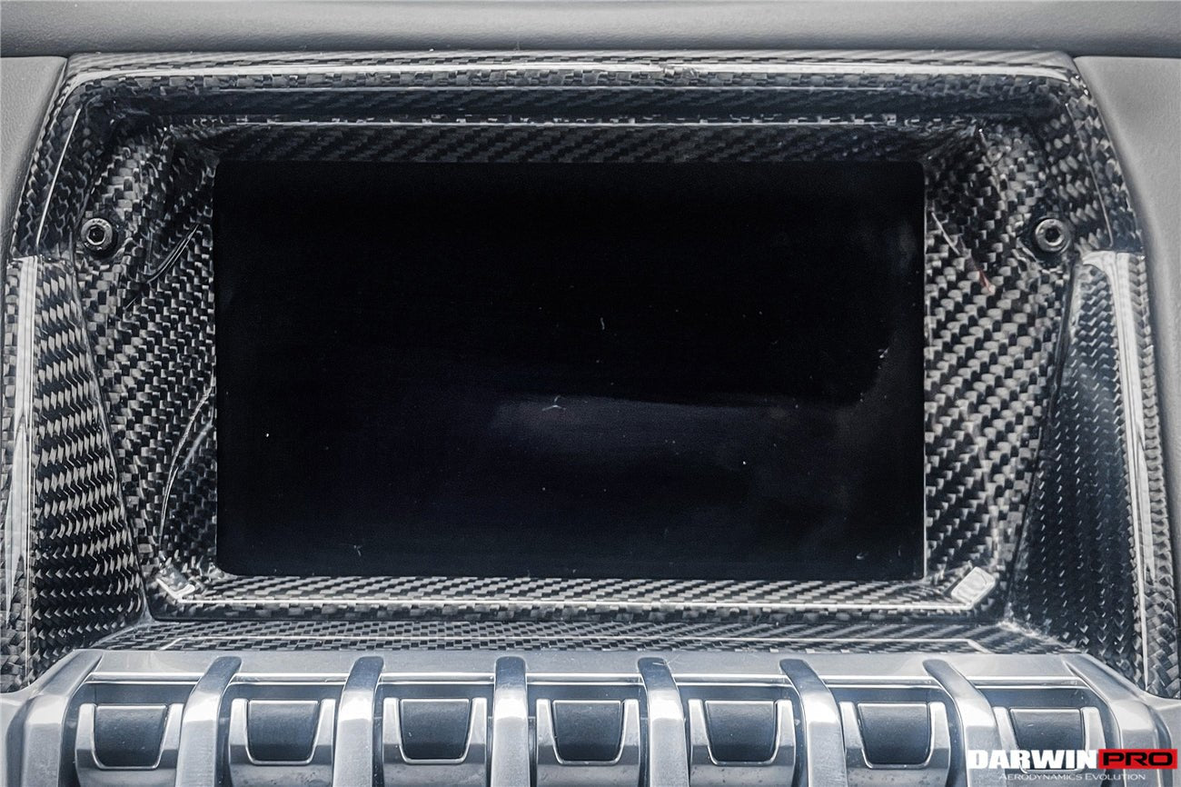 2011-2016 Lamborghini Aventador Carbon Fiber Screen Surround Panel