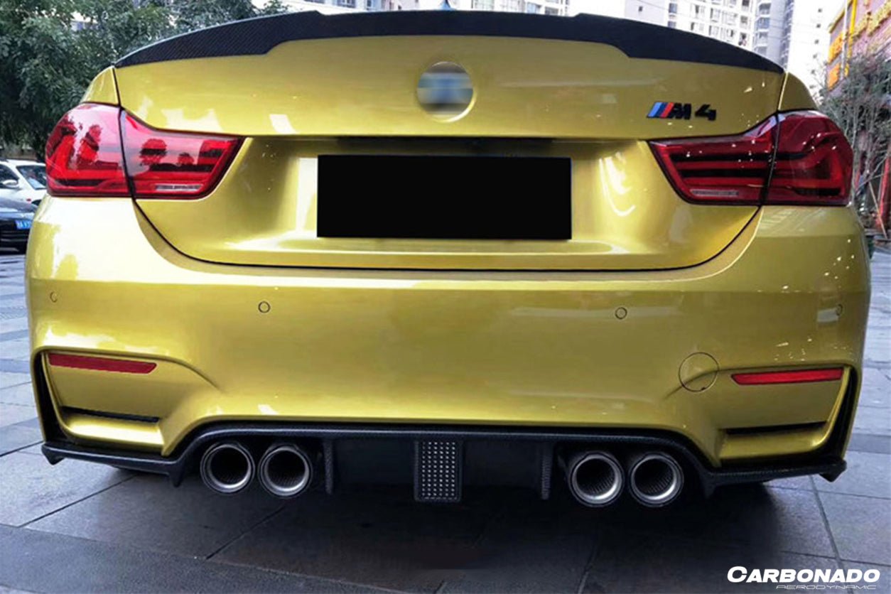 2014-2020 BMW M3 F80 & M4 F82 KNF Style Rear Diffuser
