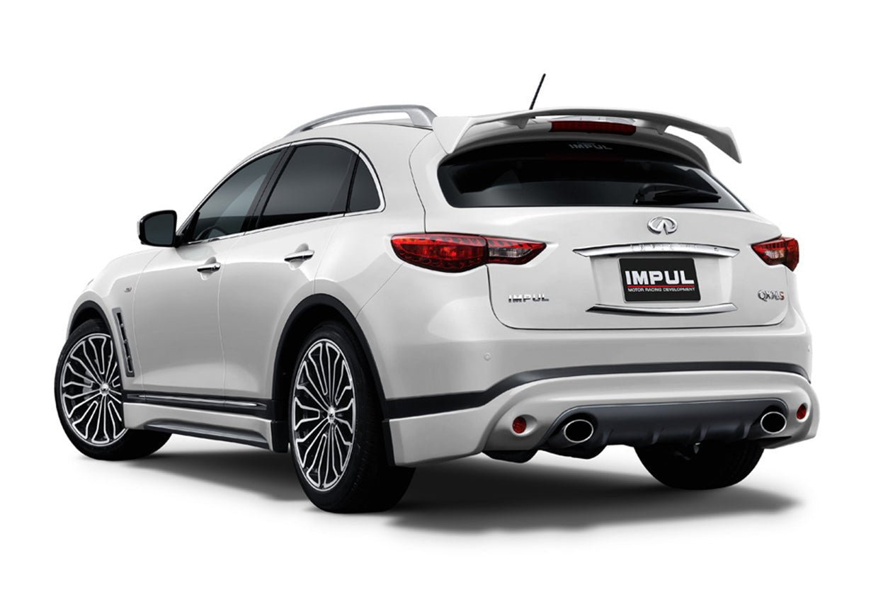 2009 - 2017 Infiniti FX37 FX35 QX70 IPL Style Roof Spoiler