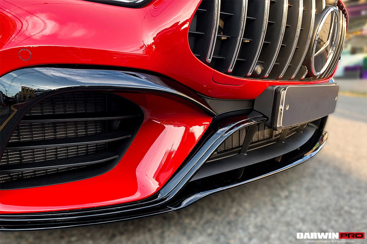 2019 - 2025 Mercedes Benz AMG GT63 S 4Door Coupe X290 Carbon Fiber Middle Front Lip