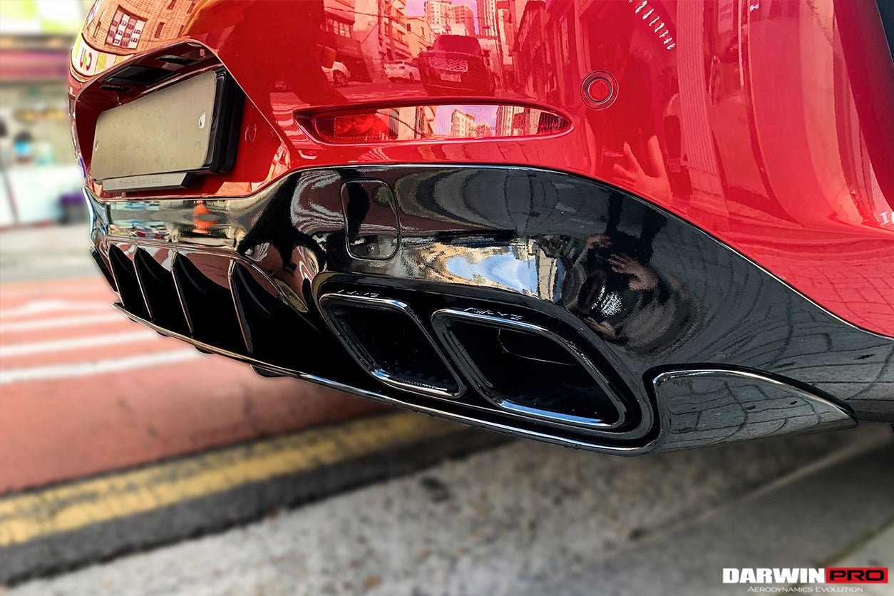 2019 - 2025 Mercedes Benz AMG GT63/S 4Door Coupe X290 Carbon Fiber Rear Diffuser