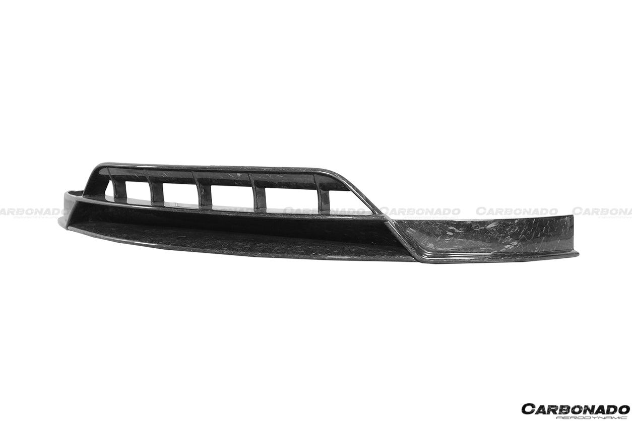 2016 - 2021 Tesla Model X SUV RZS Style Carbon Fiber Front Lip