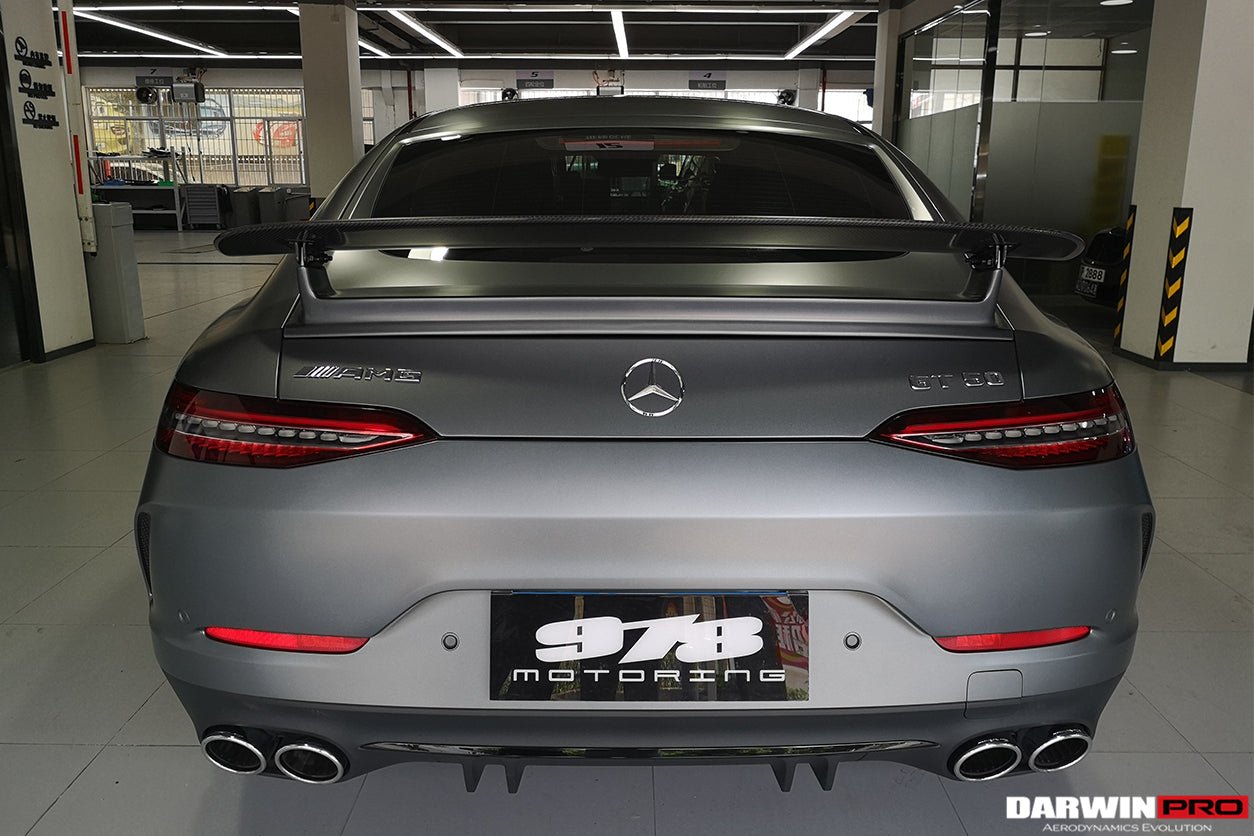 2019-2024 Mercedes Benz AMG GT63 S GT50 4Door Coupe X290 Carbon Fiber Trunk Spoiler