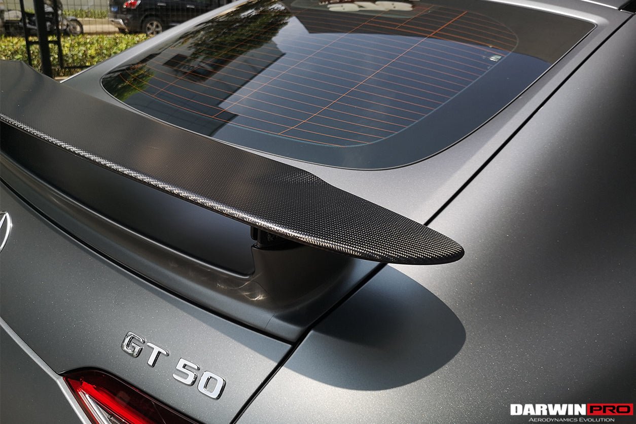 2019-2024 Mercedes Benz AMG GT63 S GT50 4Door Coupe X290 Carbon Fiber Trunk Spoiler