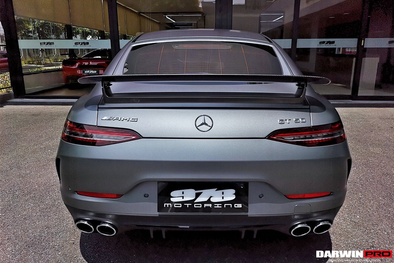 2019-2024 Mercedes Benz AMG GT63 S GT50 4Door Coupe X290 Carbon Fiber Trunk Spoiler