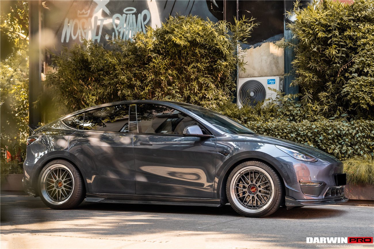 2020 - 2023 Tesla Model Y IMP Performance Carbon Fiber Side Skirts