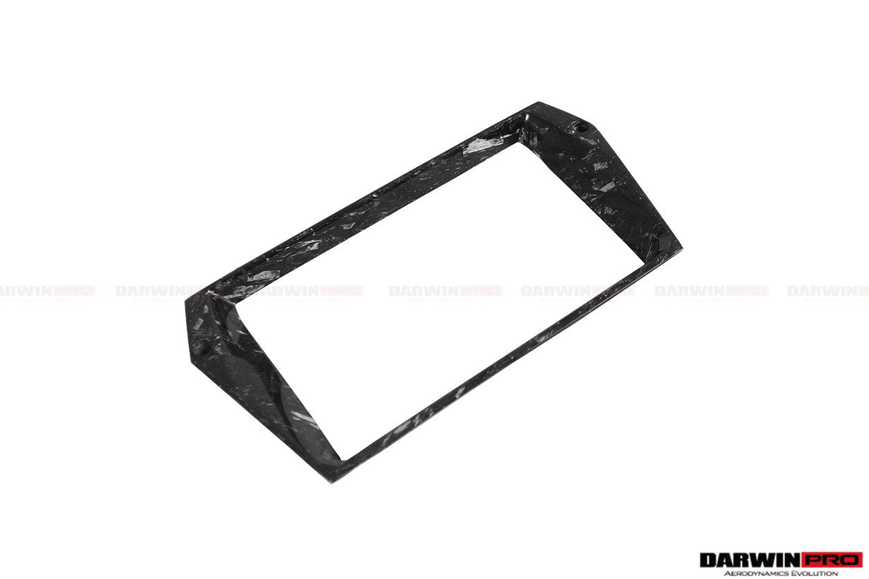 2011-2016 Lamborghini Aventador Carbon Fiber Screen Surround Panel