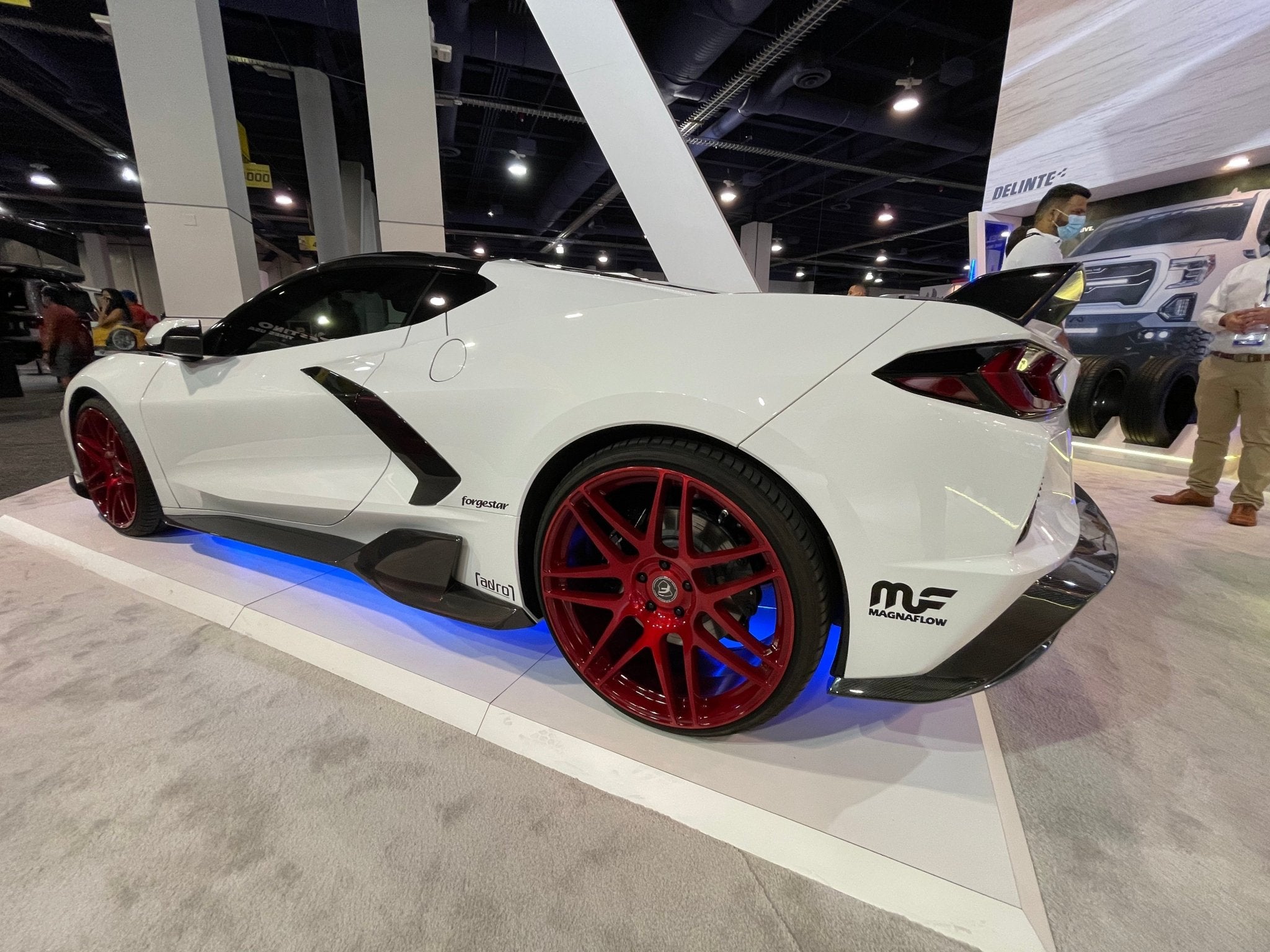 Adro Corvette C8 PrePreg Carbon Fiber Rear Diffuser