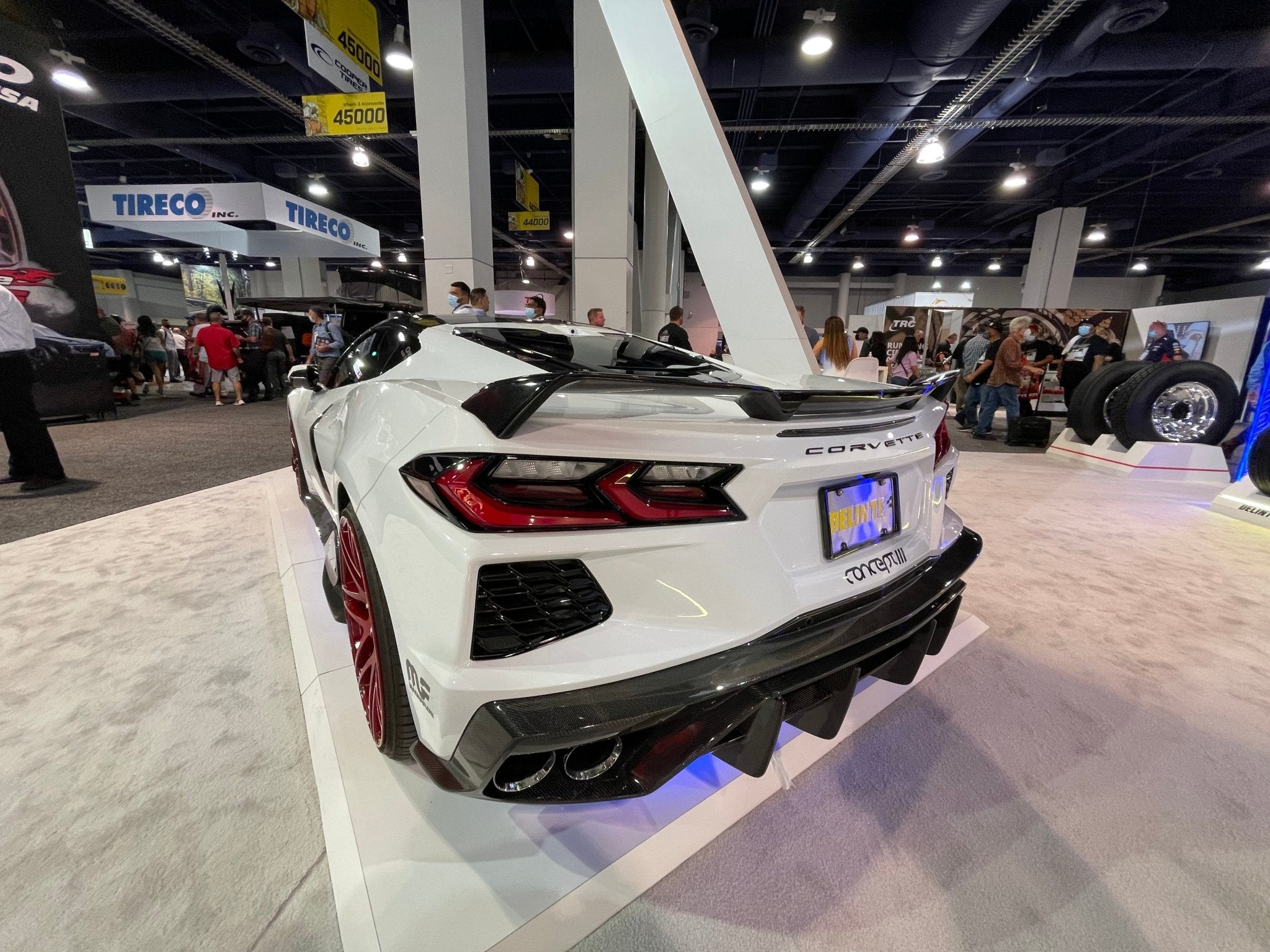 Adro Corvette C8 PrePreg Carbon Fiber Rear Diffuser