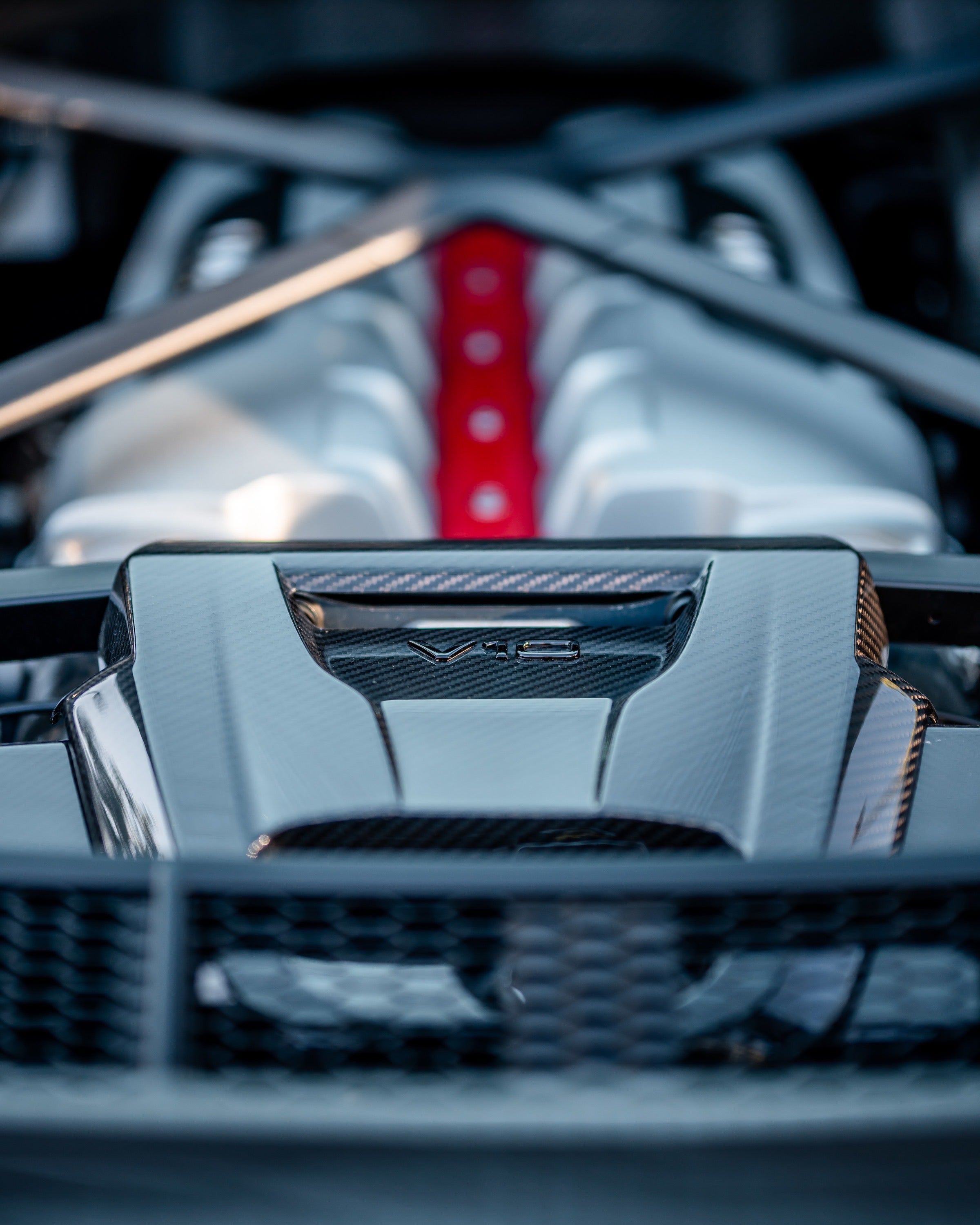 2017 - 2023 Audi R8 5 Piece Carbon Fiber Engine Bay Kit (Gen 2)
