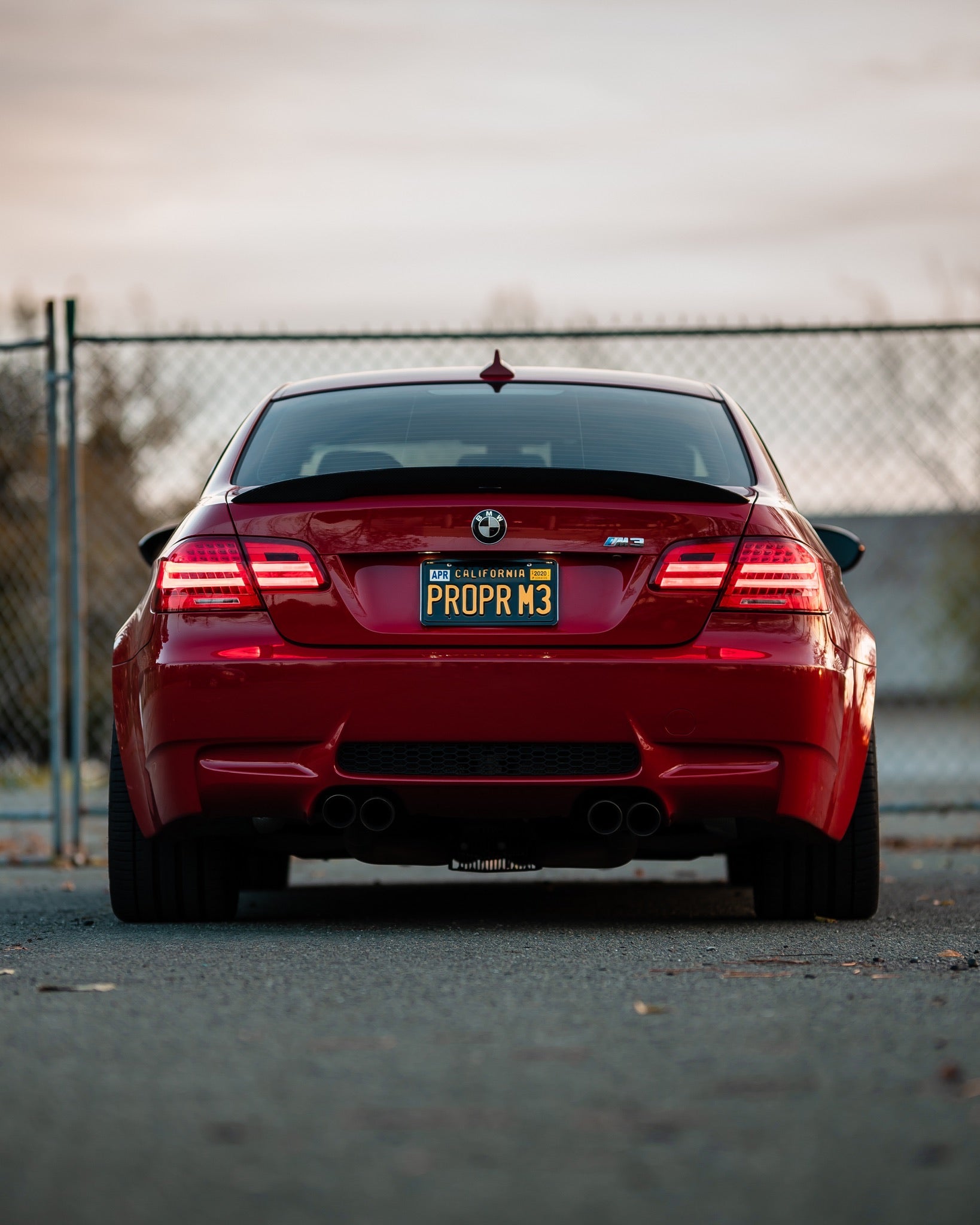 E92 Red LCI style taillights (fits both pre-LCI and LCI)