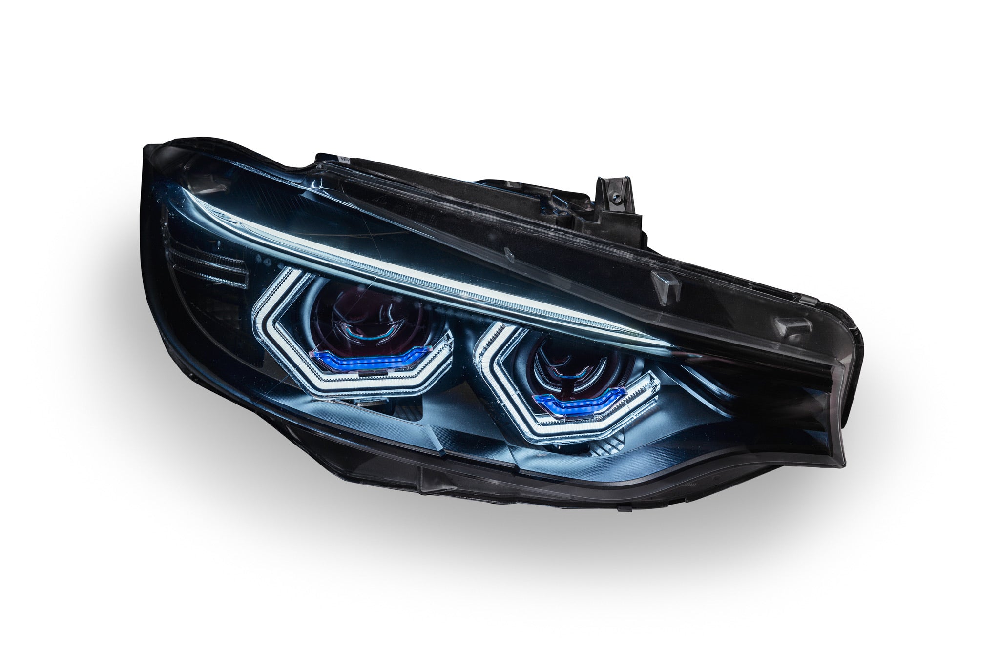 PRE-BUILT F8x M3/M4 and F32 Coupe Vision Concept Blue Half X Retrofit (2015 - 2017 Xenon Headlights only)