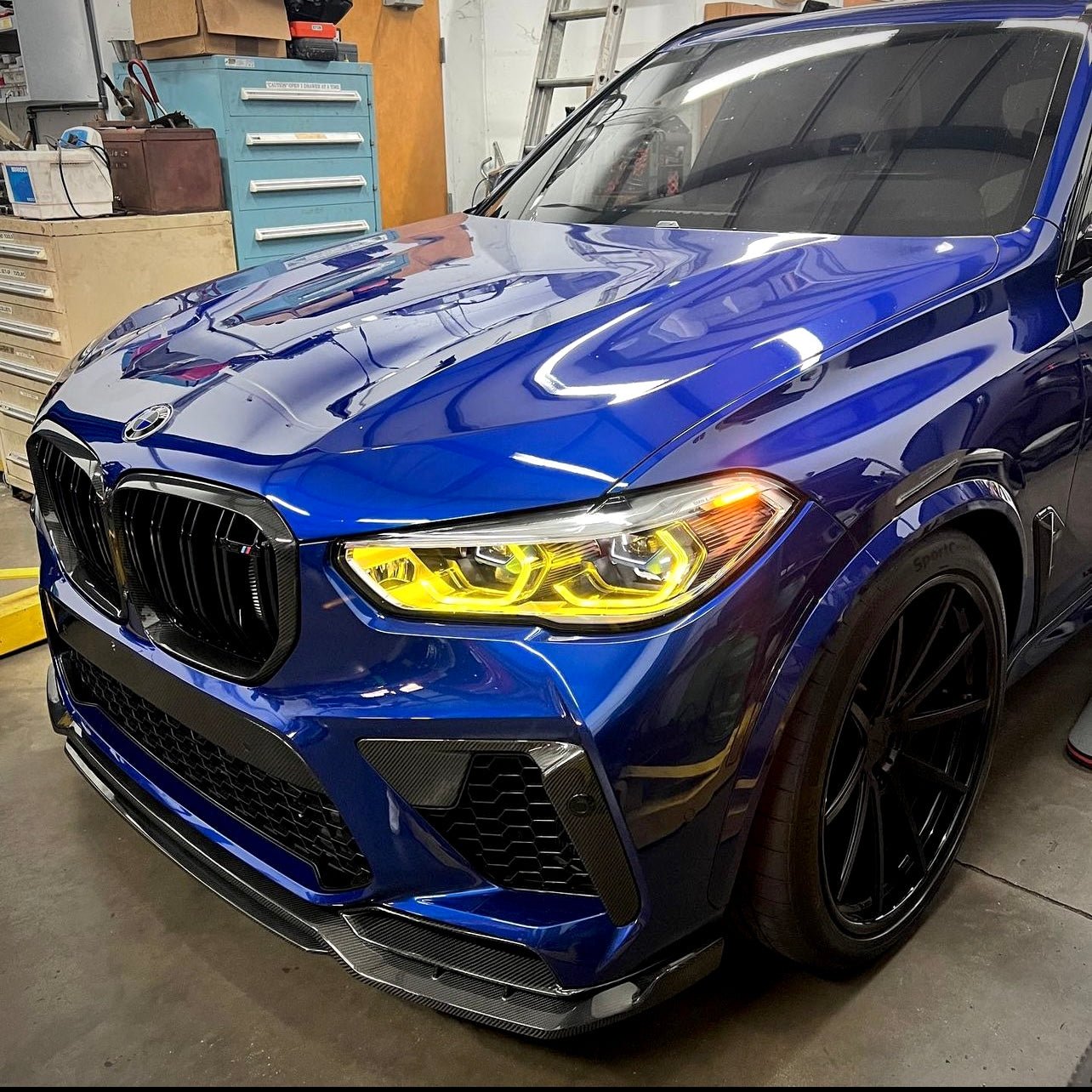 G05 X5 G06 X6 F95 X5M F96 X6M CSL Yellow Headlight DRL Module Upgrade (2019 - 2023 Laser & Non-Laser)