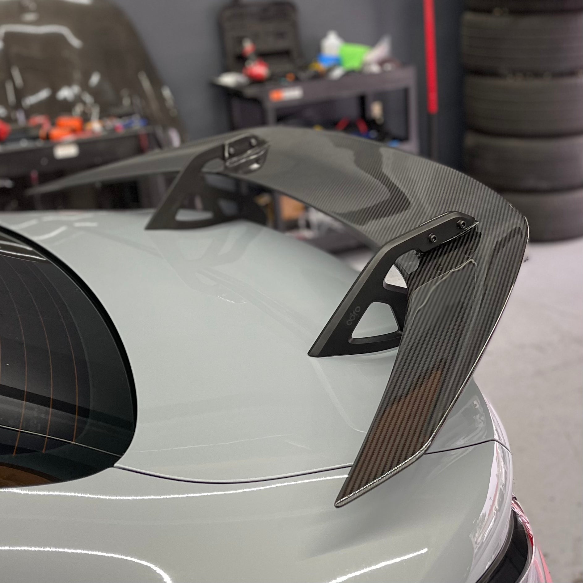 ADRO BMW Rear Wing Spoiler (G82 M4) | Swan Neck