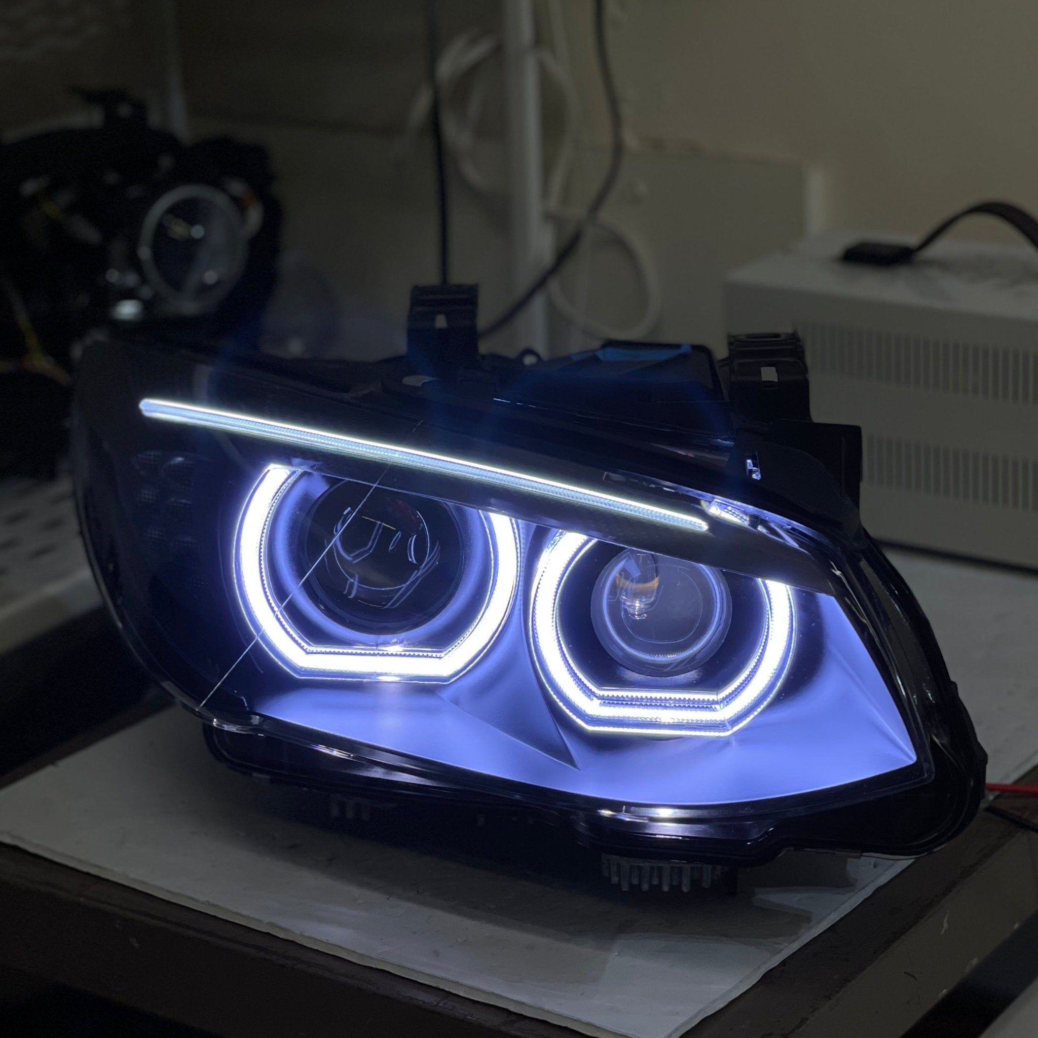 PRE-BUILT LCI E92 E93 3 Series Coupe & Convertible DTM Headlights (2011 - 2013)