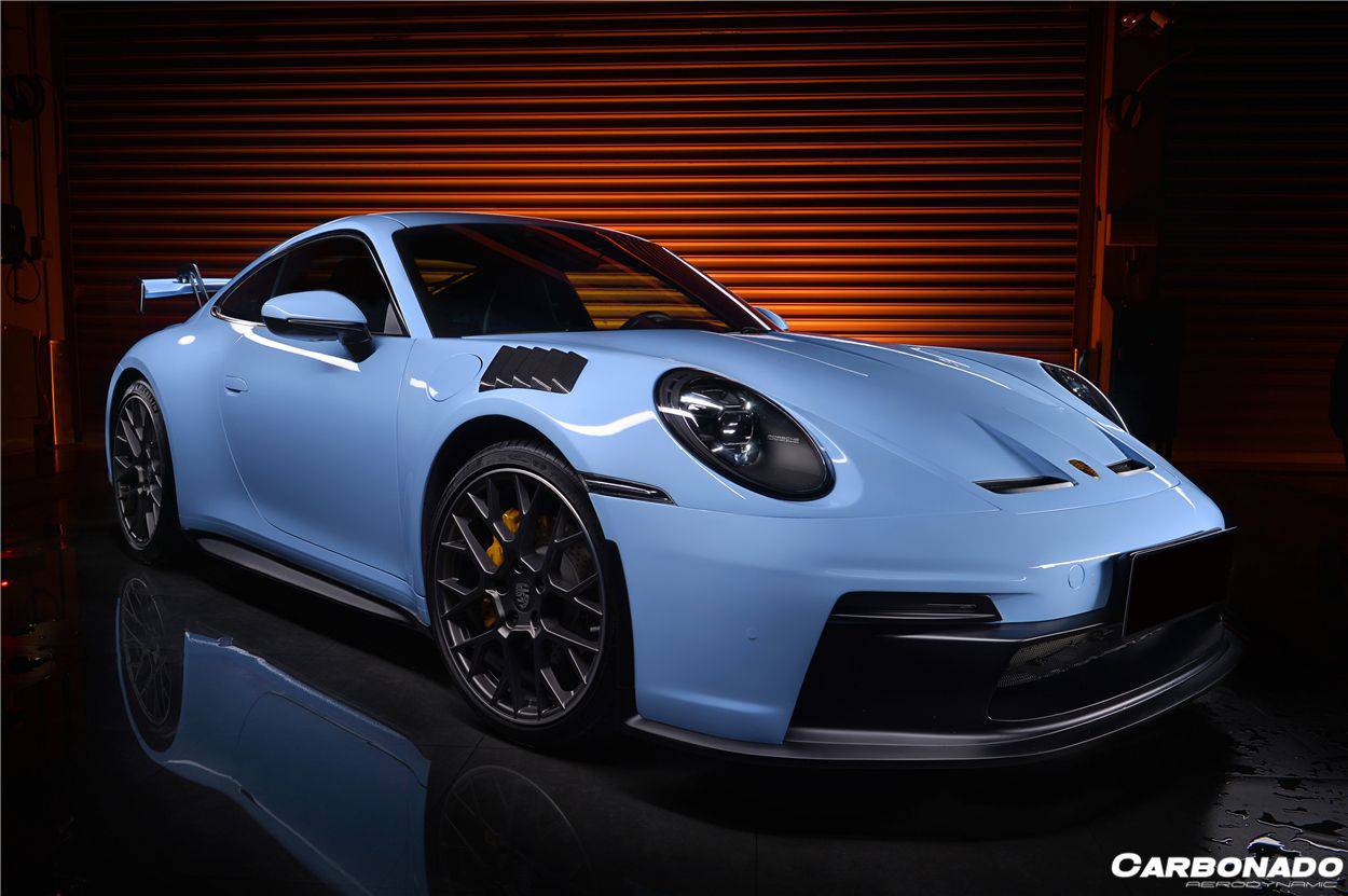 2019-2024 Porsche 911 992 Carrera & S & 4 & 4S & Targa & Cabriolet GT3 Style Front Bumper - Carbonado