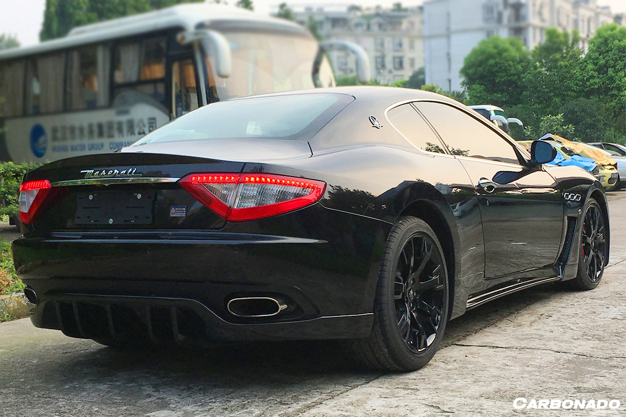 2008 - 2013 Maserati GranTurismo MC Style Carbon Fiber Rear Diffuser