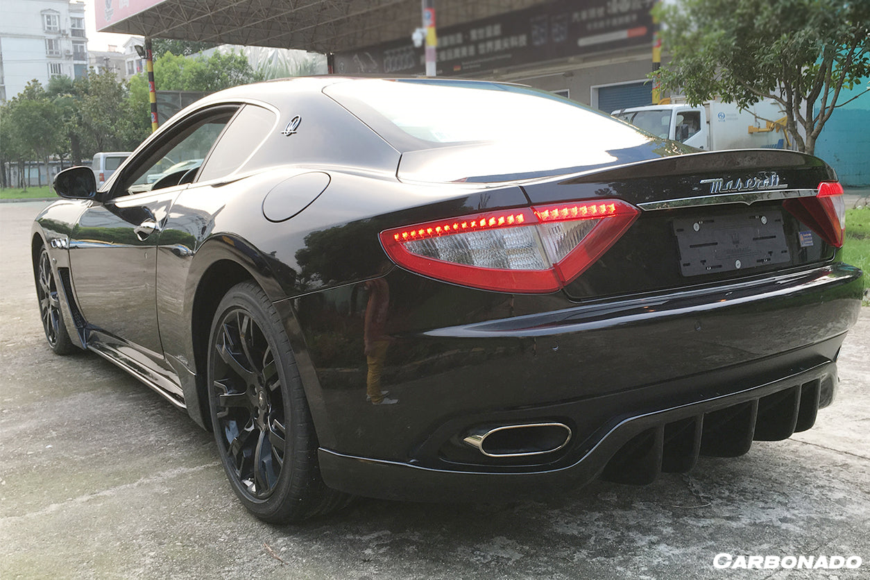 2008 - 2013 Maserati GranTurismo MC Style Carbon Fiber Rear Diffuser