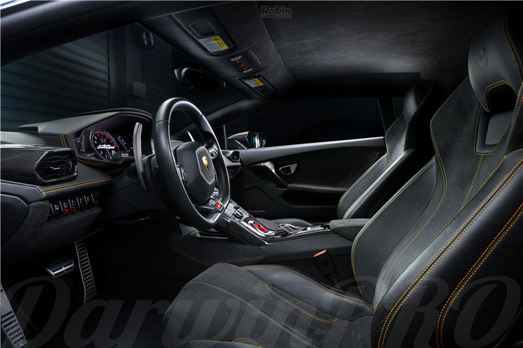 2015 - 2023 Lamborghini Huracan LP610 & LP580 & EVO Autoclave Carbon Fiber Center Steering Wheel Trim