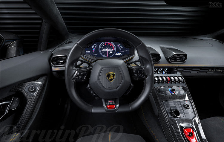 2015 - 2019 Lamborghini Huracan LP610 & LP580 & EVO Autoclave Carbon Fiber Center Console Tunnel