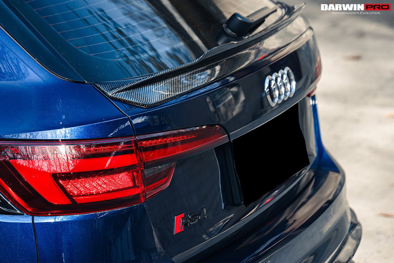 2017 - 2024 Audi RS4 B9 B9.5 & S4 B9 B9.5 BKSS Style Rear Decklid Spoiler