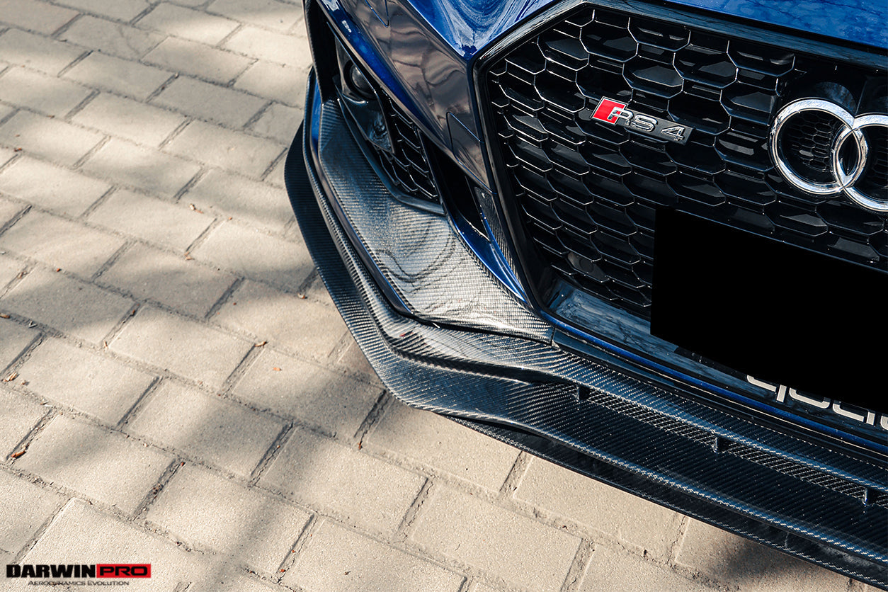 2017 - 2019 Audi RS4 B9 Front Bumper Trim Lip
