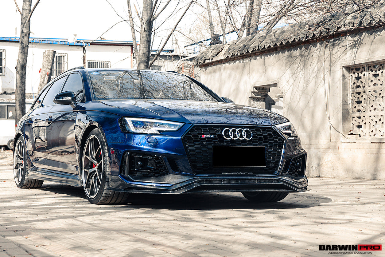 2017 - 2019 Audi RS4 B9 Front Bumper Trim Lip
