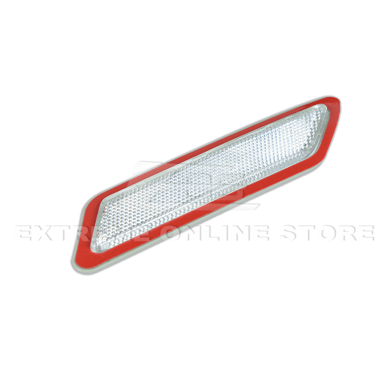 BMW F30 F31 3 Series Base Bumper Smoke Side Marker Reflector Lights Pair 2012-2015
