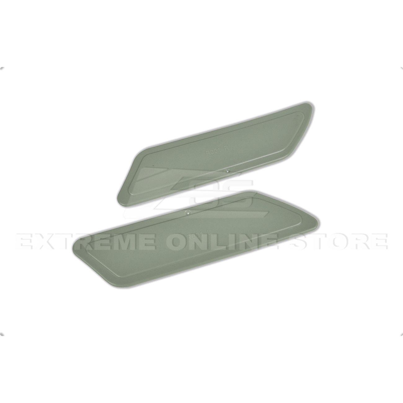 BMW F30 F31 3 Series Base Bumper Smoke Side Marker Reflector Lights Pair 2012-2015