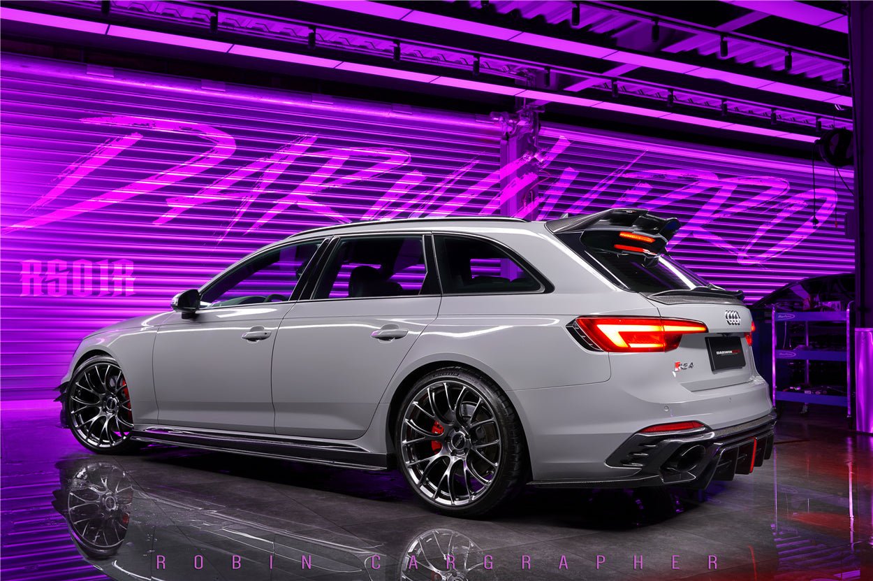2017 - 2024 Audi RS4 B9 & B9.5 BKSSII Style Roof Spoiler