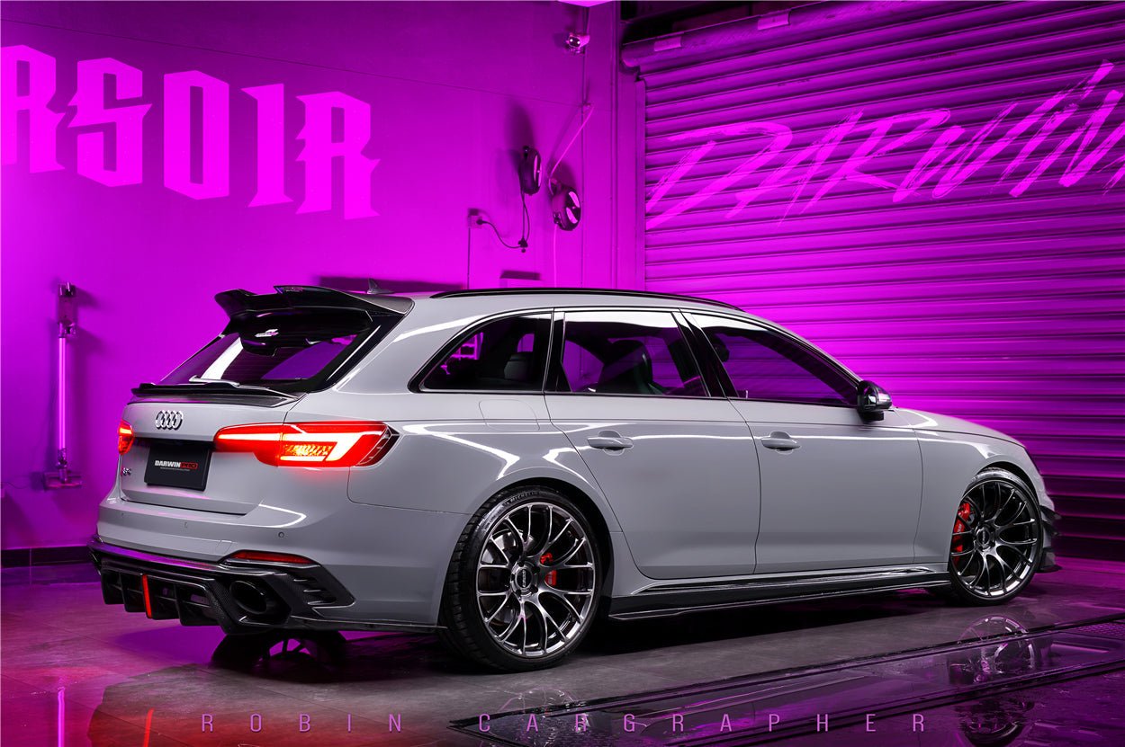 2017 - 2024 Audi RS4 B9 B9.5 & S4 B9 B9.5 BKSS Style Rear Decklid Spoiler